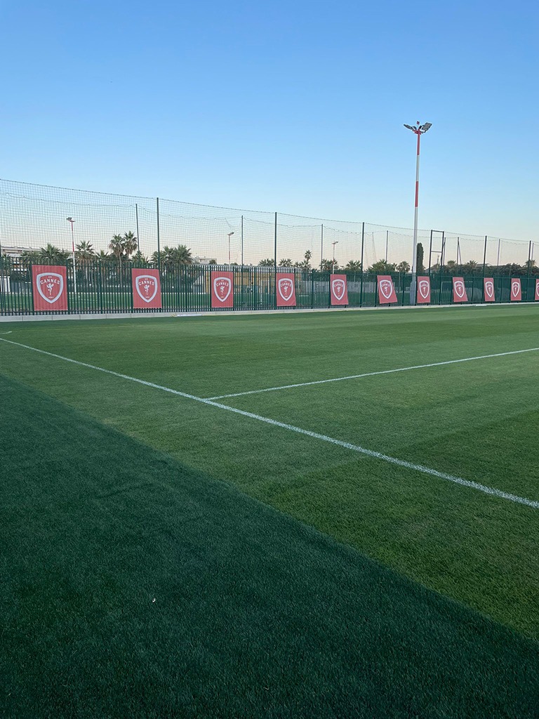 AS Cannes — Bâches terrain