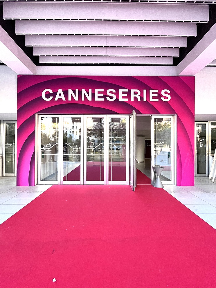 CanneSeries — Entrée tapis rouge