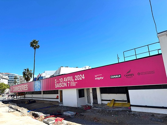 CanneSeries — Bannière Saison 7