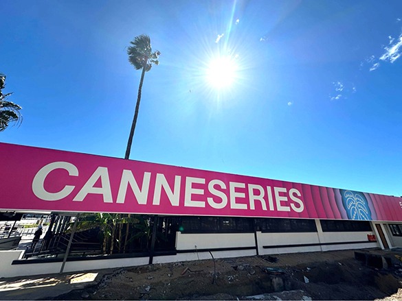 CanneSeries — Bannière panoramique