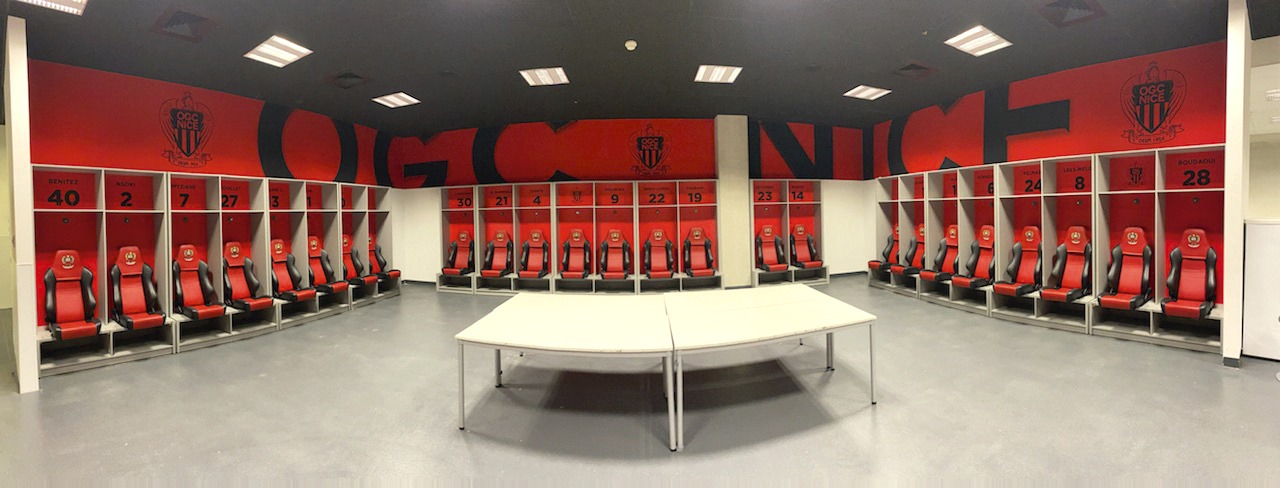 OGC Nice — Vestiaires stade