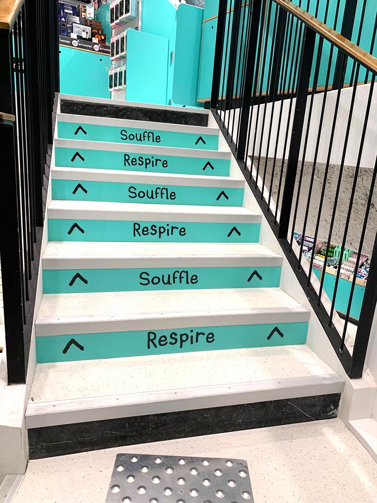 Escaliers — Souffle / Respire