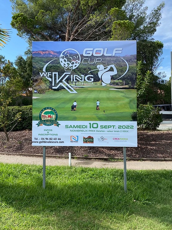 Golf Cup — Panneau événement