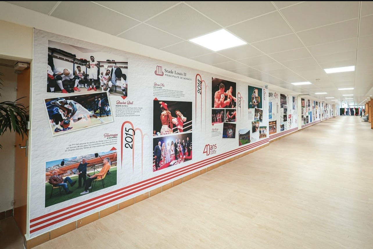 Stade Louis II — Couloir sportif