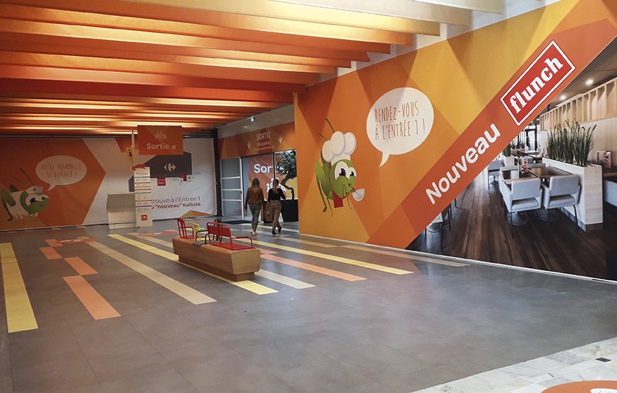 Flunch / Carrefour — Centre commercial